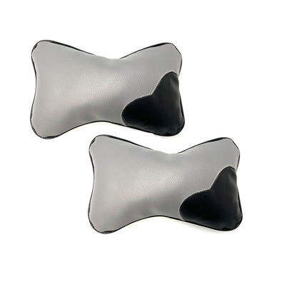 HEADREST PILLOW (2 PCS) (BLACK + GREY)-5