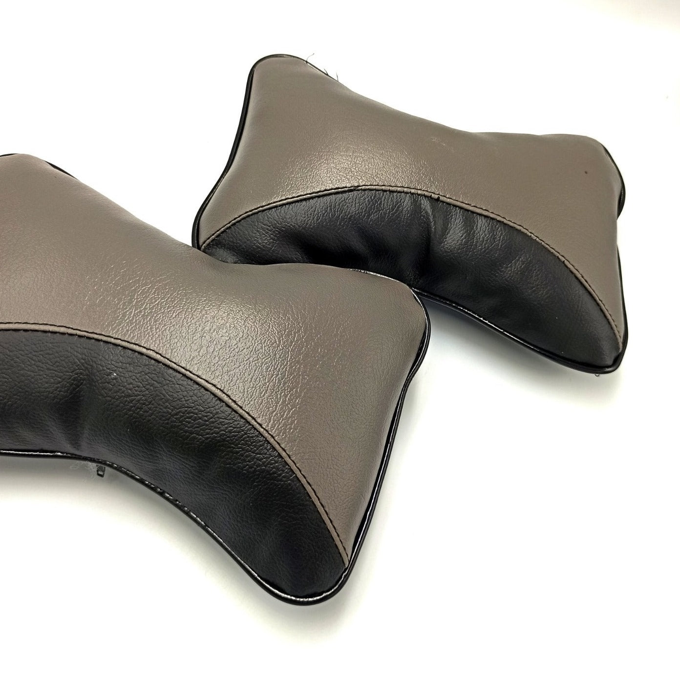 HEADREST PILLOW (2 PCS) (BLACK + GREY) 2