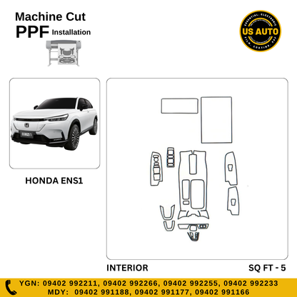 MACHINE CUT INTERIOR PPF HONDA ENS1 (2021 UP) EV