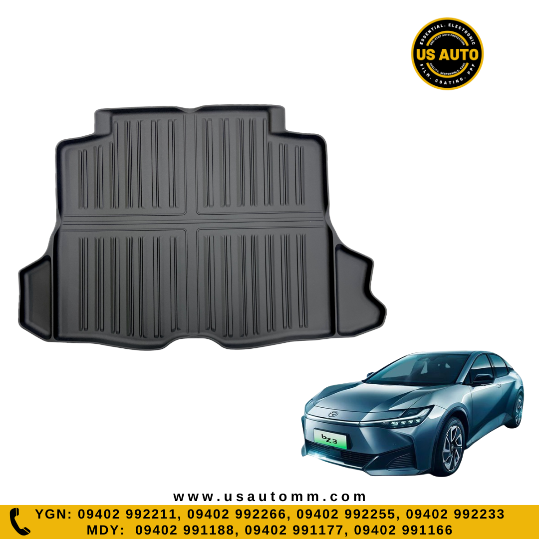 (HQ) TPE TRUNK MAT (BLACK) TOYOTA BZ3 EV
