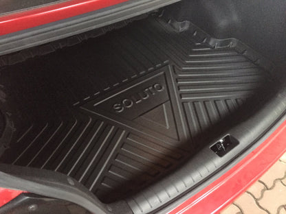 (HQ) TPE TRUNK MAT (BLACK) KIA SOLUTO (2020-2021)