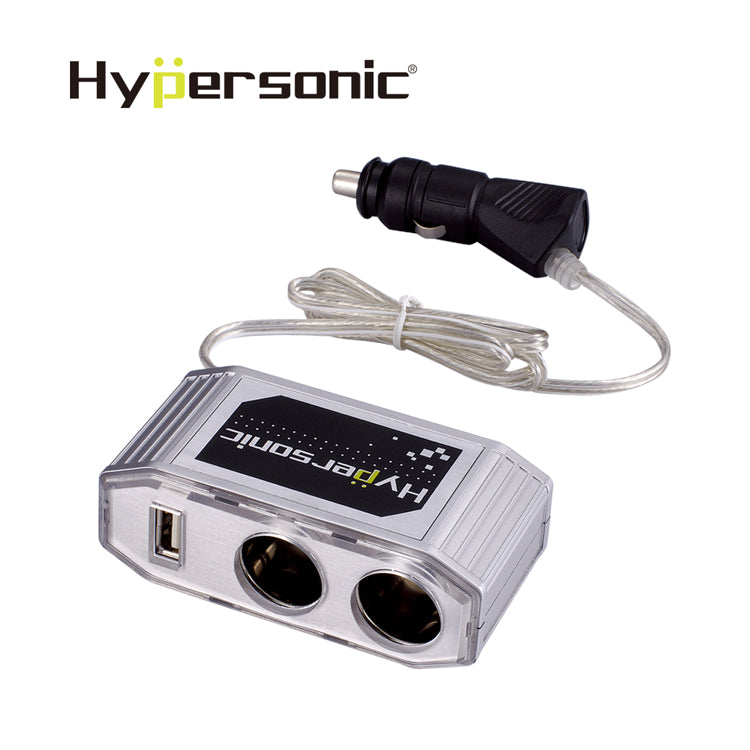 HYPERSONIC 1USB & TWIN SOCKETS (HP2678)