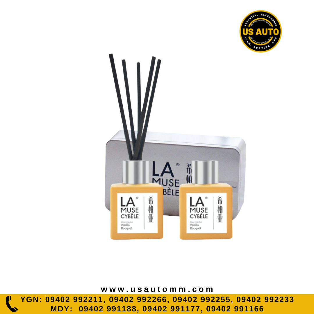 LA MUSE AROME REED DIFFUSER (DOUBLE BOTTLE) VANILLA BOUQUET