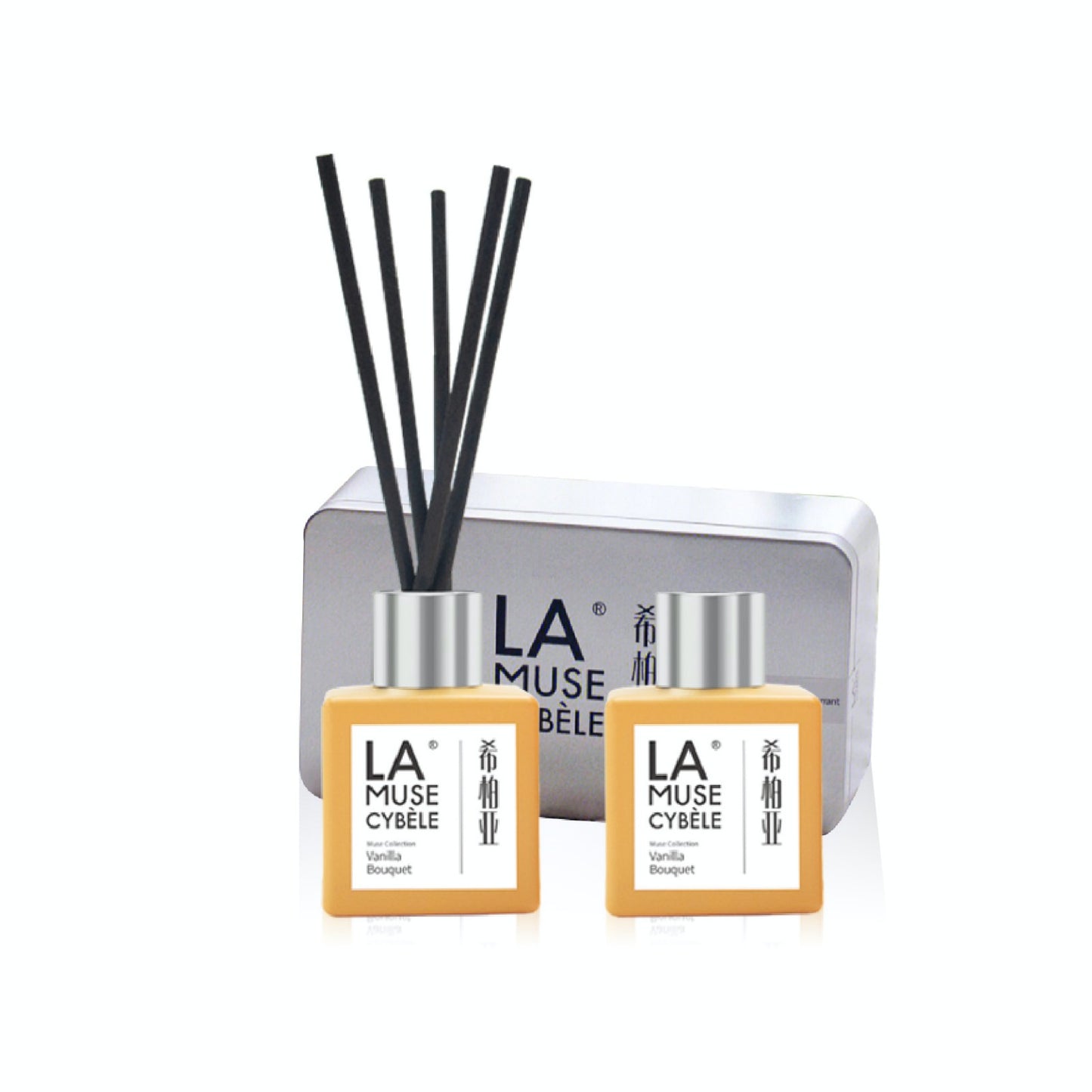 LA MUSE AROME REED DIFFUSER (DOUBLE BOTTLE) VANILLA BOUQUET