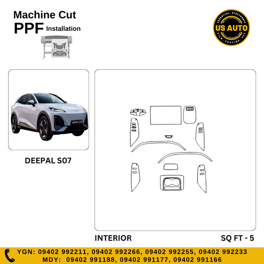 MACHINE CUT INTERIOR PPF DEEPAL S07 (2026)