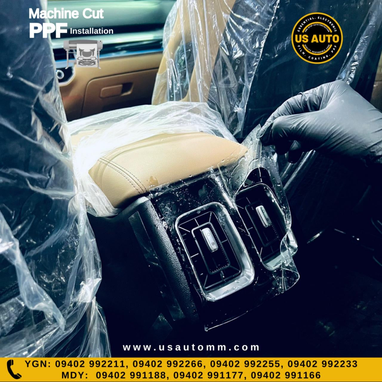 MACHINE CUT INTERIOR PPF KIA SORENTO (2024 UP )