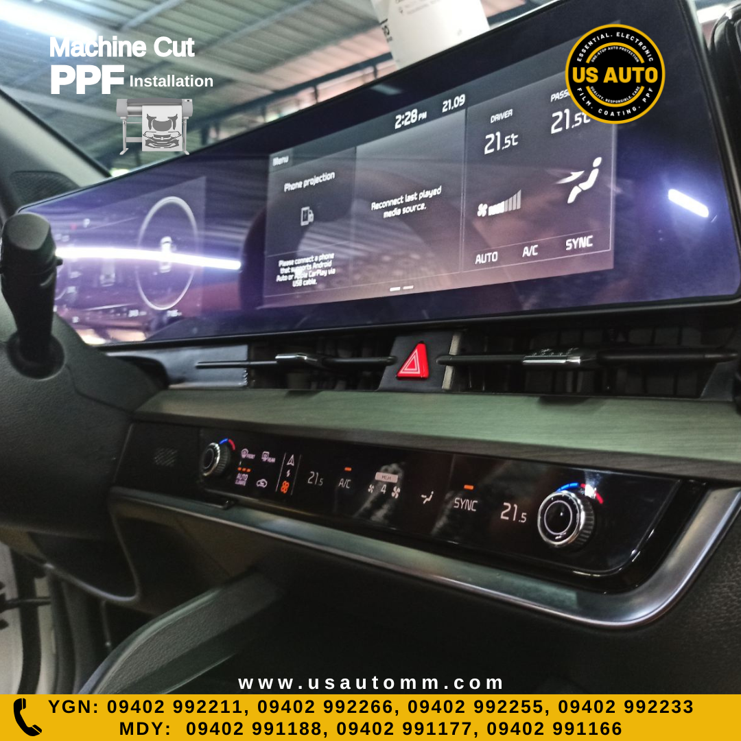 MACHINE CUT INTERIOR PPF KIA SPORTAGE (21 UP)