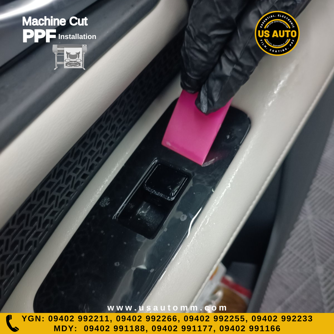 MACHINE CUT INTERIOR PPF NISSAN ARIYA EV