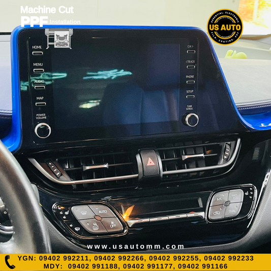 MACHINE CUT INTERIOR PPF TOYOTA CHR (2020 UP)
