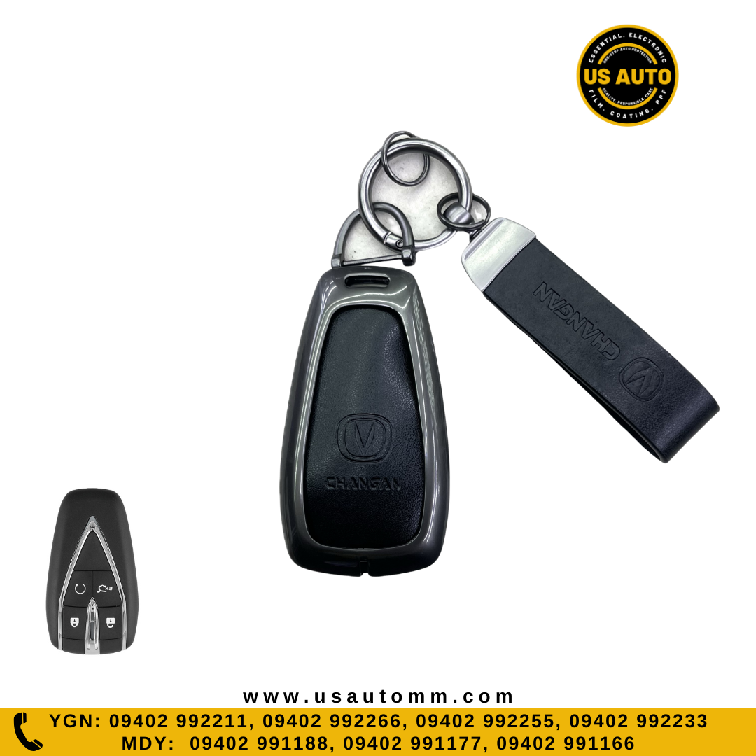 METAL KEY COVER (BLACK) CHANGAN UNI