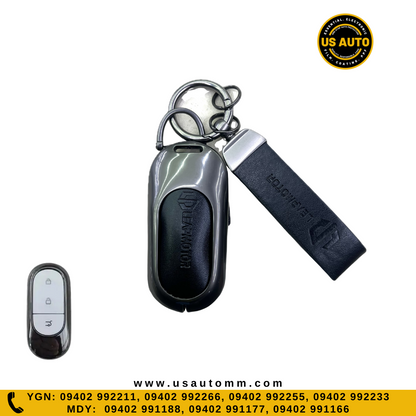 METAL KEY COVER (BLACK) LEAP MOTOR C11 EV