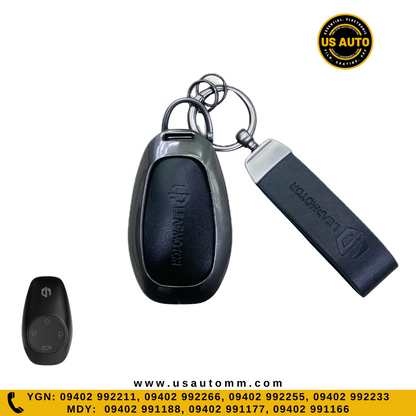 METAL KEY COVER (BLACK) LEAP UNI EV