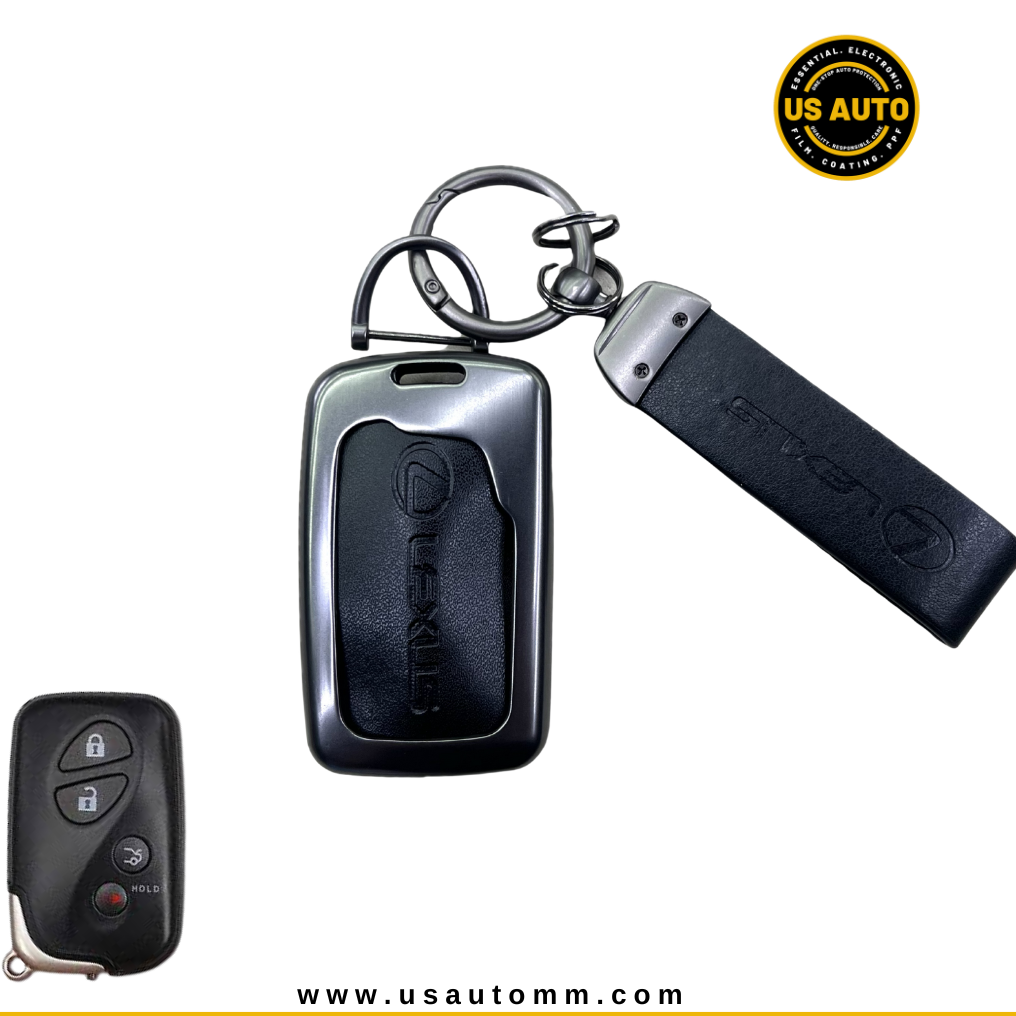 METAL KEY COVER (BLACK) LEXUS UNI (A)