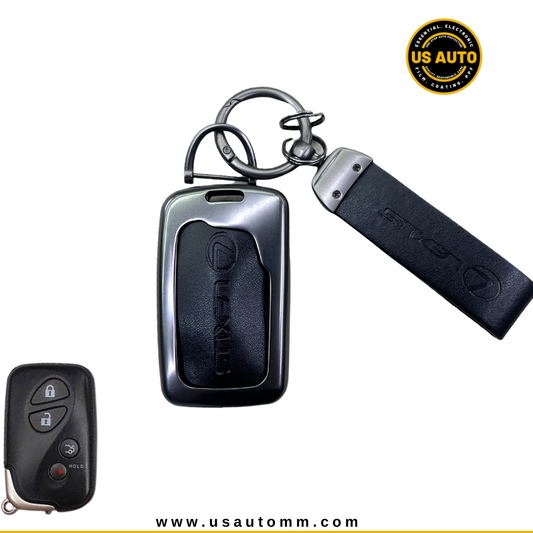 METAL KEY COVER (BLACK) LEXUS UNI (A)