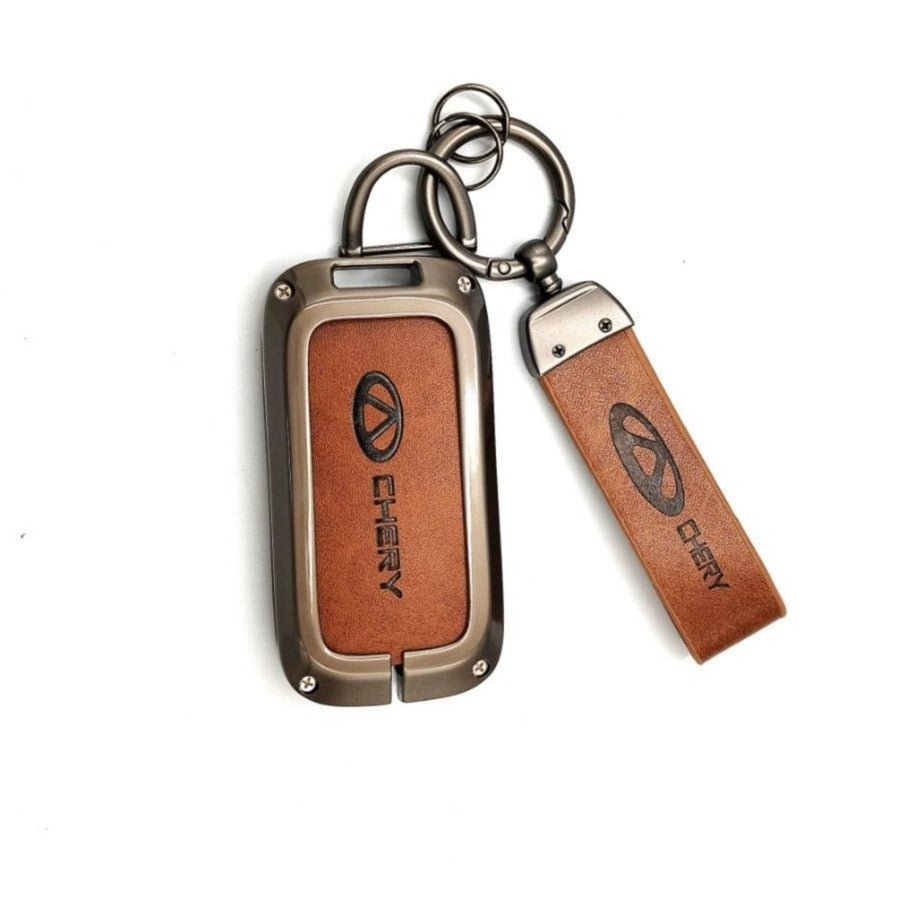 METAL KEY COVER (BROWN) CHERY ARRIZO E