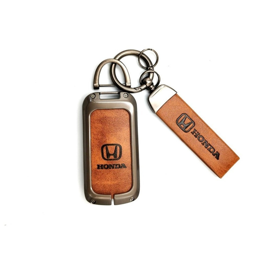 METAL KEY COVER (BROWN) HONDA UNI (08 ~12)