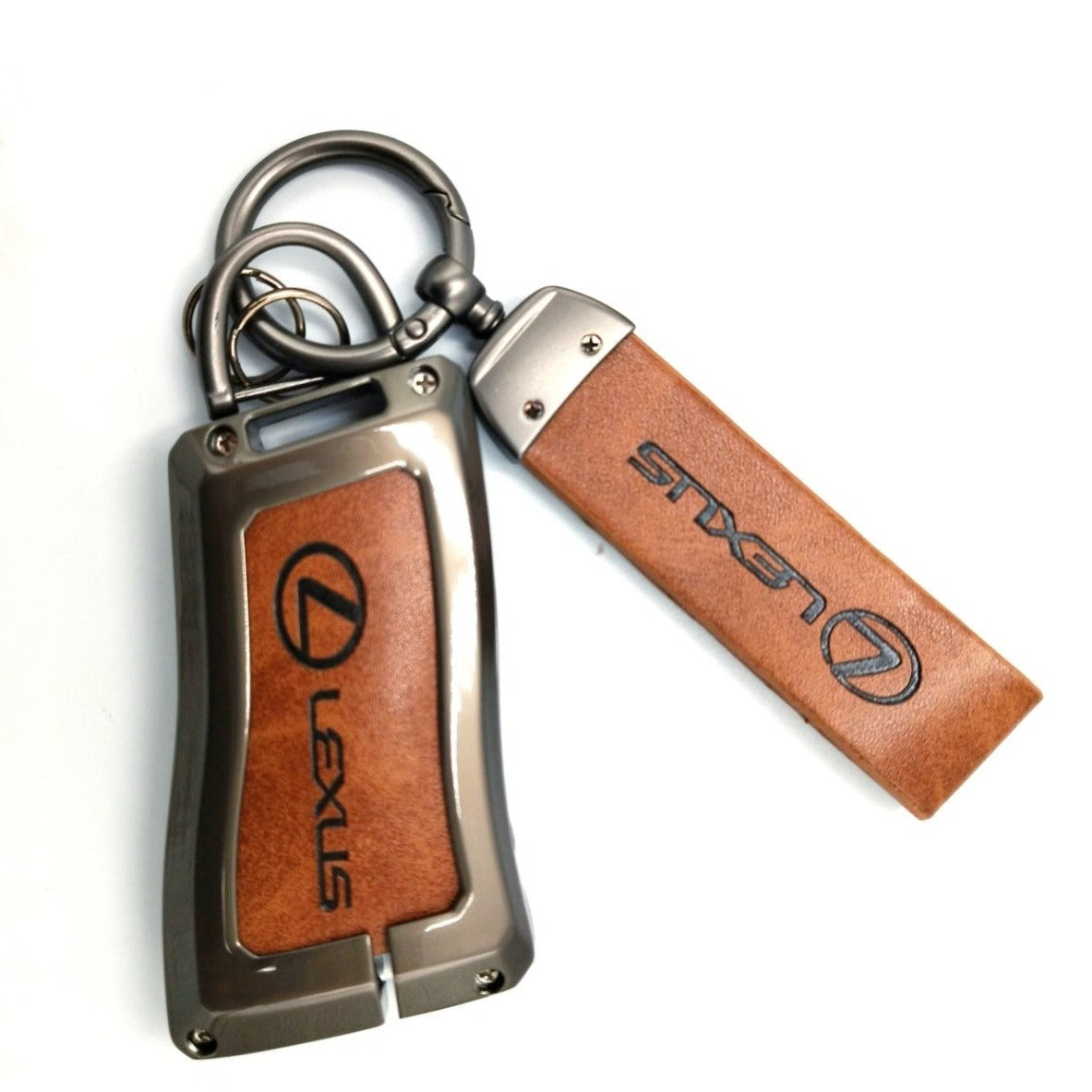 METAL KEY COVER (BROWN) LEXUS UNI