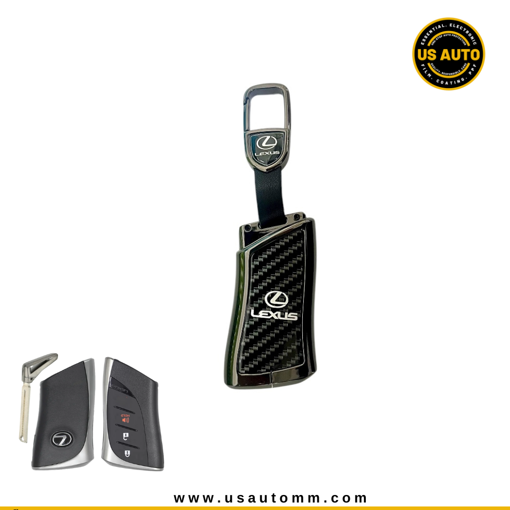 METAL KEY COVER (CARBON) LEXUS UNI