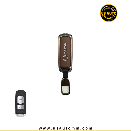 METAL KEY COVER (COFFEE) MAZDA UNI