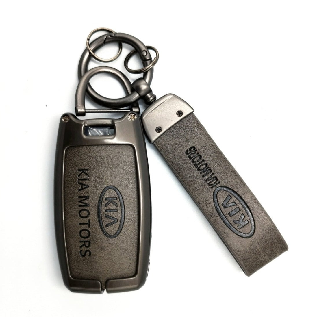 METAL KEY COVER (GREY) KIA UNI (14~19)