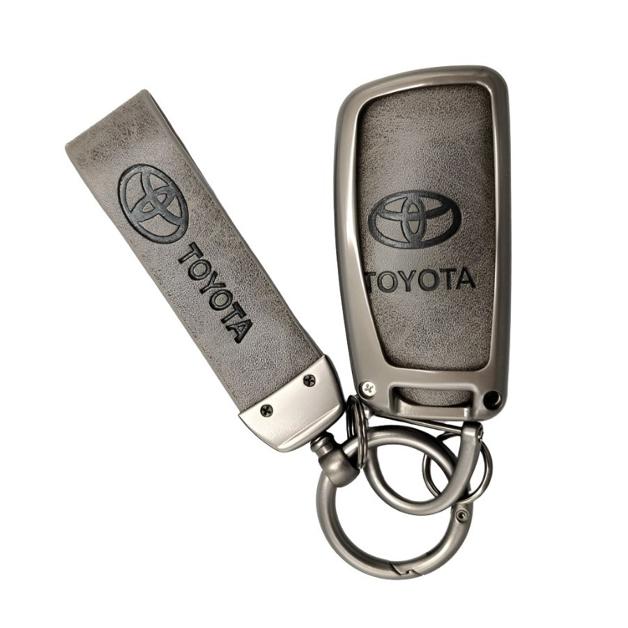 METAL KEY COVER (GREY) TOYOTA UNI (C)