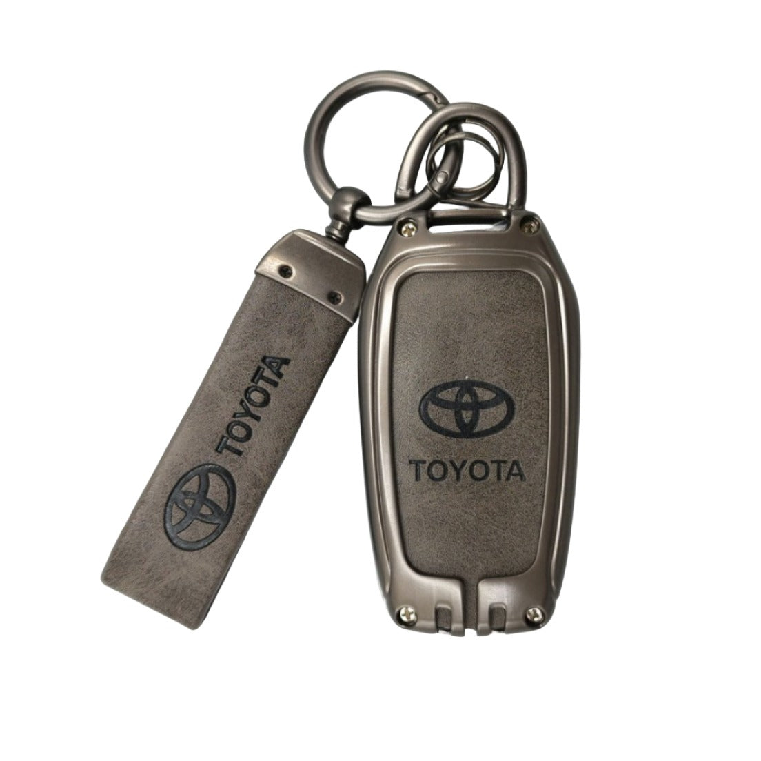 METAL KEY COVER (GREY) TOYOTA UNI (F)