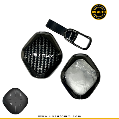 METAL KEY COVER (BLACK) JETOUR DASHING (2025 UP)