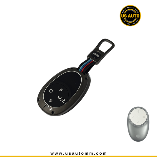 METAL KEY COVER (BLACK) TOYOTA UNI (I)