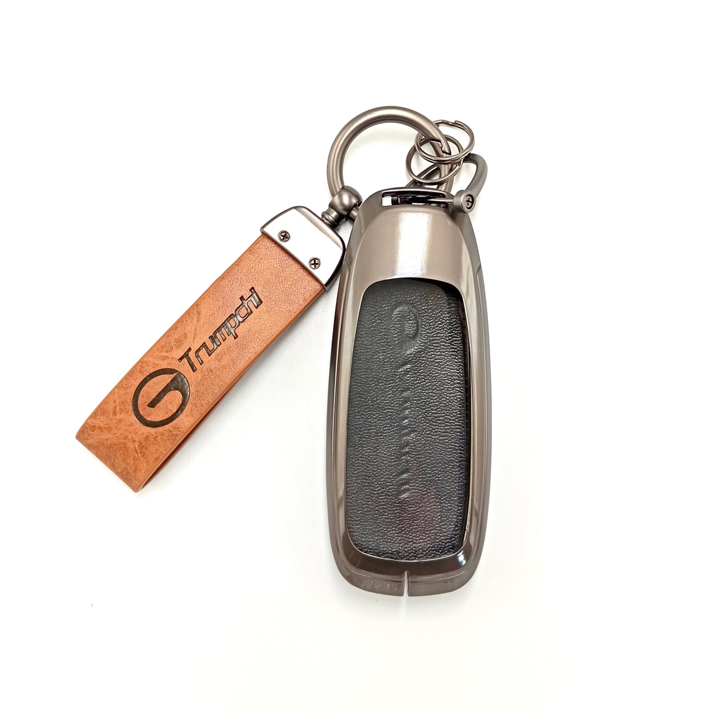 METAL KEY COVER (BROWN) AION UNI EV-1