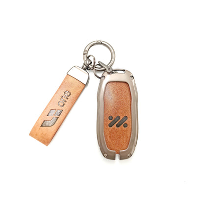 METAL KEY COVER (BROWN) IM LS7 EV-1