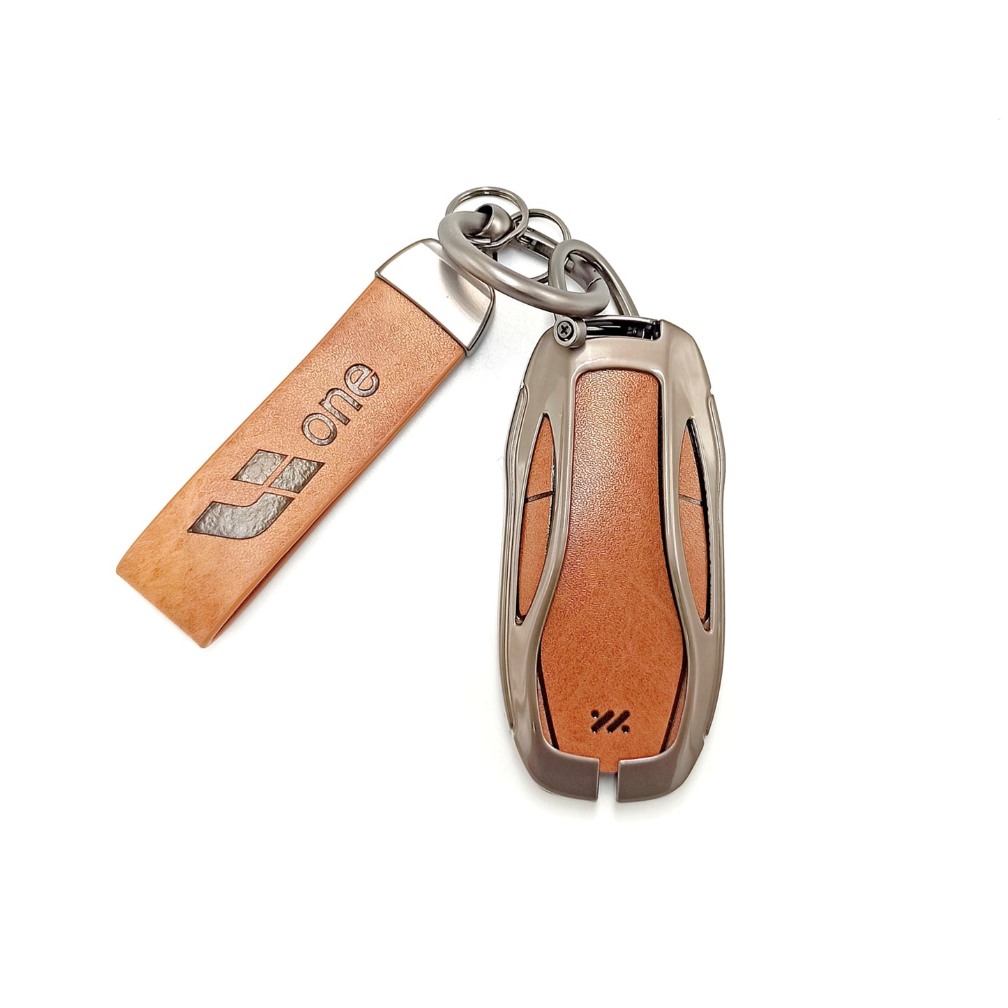 METAL KEY COVER (BROWN) IM LS7 EV