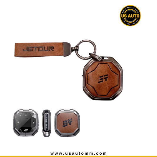 METAL KEY COVER (BROWN) JETOUR T2 (2025 UP)