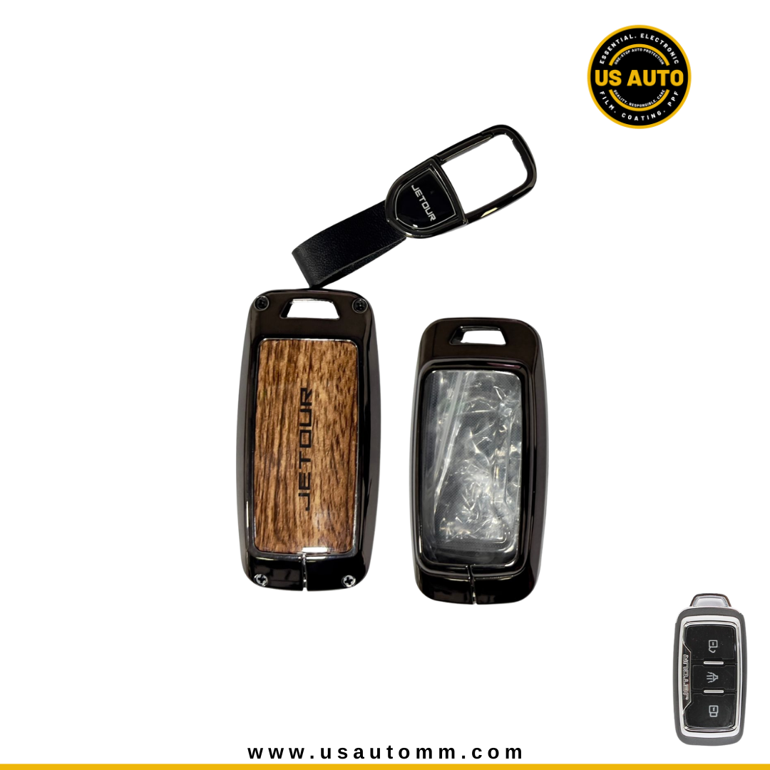 METAL KEY COVER (BROWN) JETOUR UNI