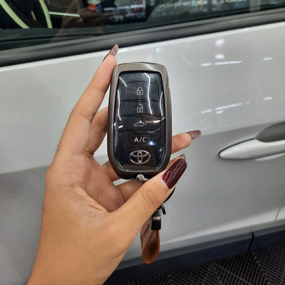 METAL KEY COVER (BROWN) TOYOTA UNI (F)