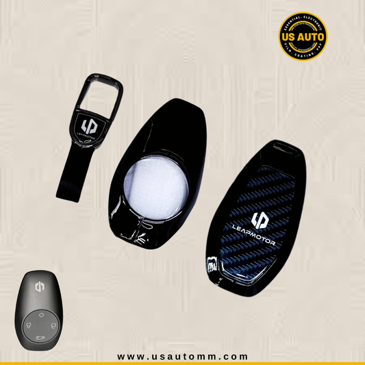 METAL KEY COVER (CARBON) LEAP UNI EV