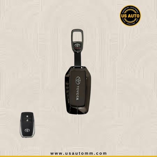 METAL KEY COVER (COFFEE) TOYOTA UNI (F)