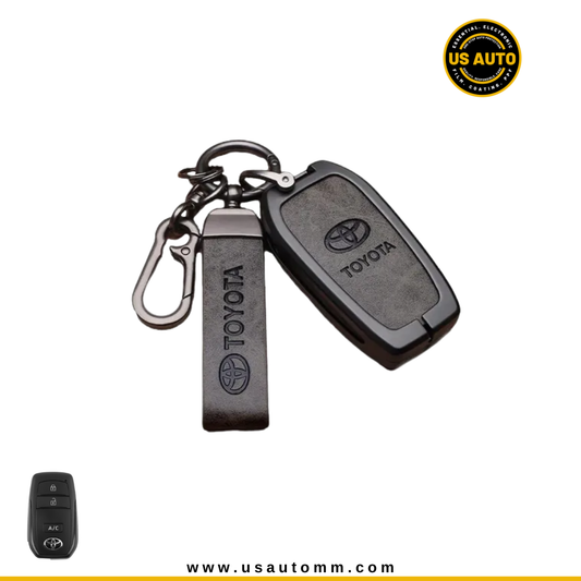 METAL KEY COVER (GREY) TOYOTA UNI (F)