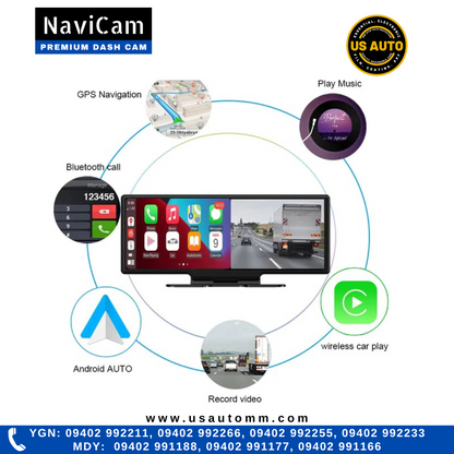 NAVICAM A10 CAR PLAY BLACK BOX