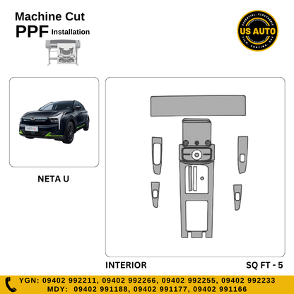 MACHINE CUT INTERIOR PPF NETA U (21 UP) EV