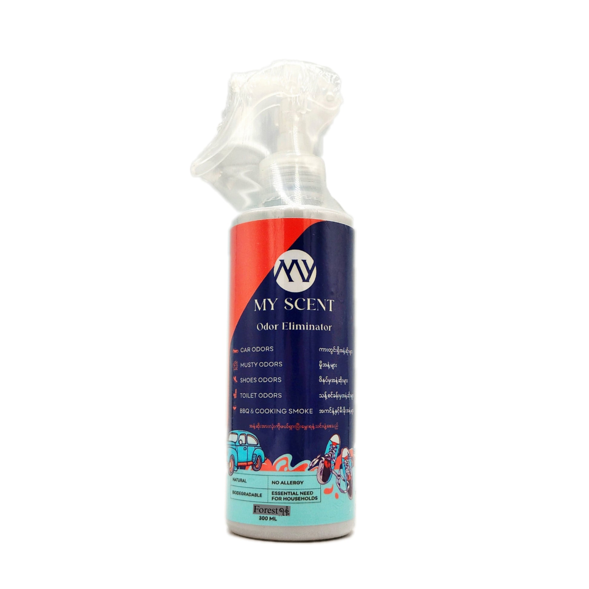 ODOR ELIMINATOR MOE (F) 300 ML MS0057 MY SCENT
