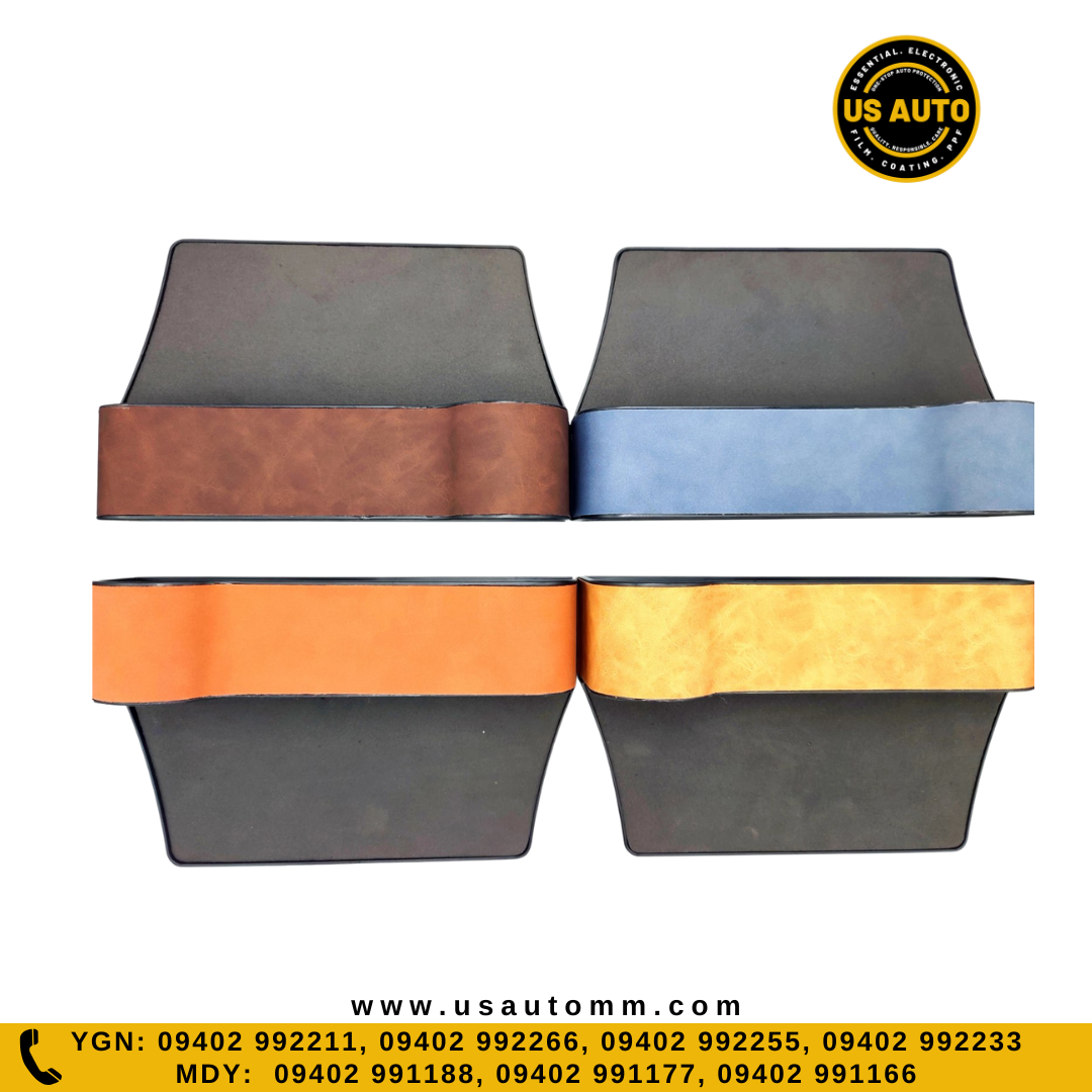 POCKET STORAGE BOX 2 COLOUR DESIGN (YELLOW)