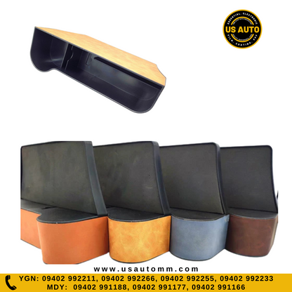 POCKET STORAGE BOX 2 COLOUR DESIGN (YELLOW)