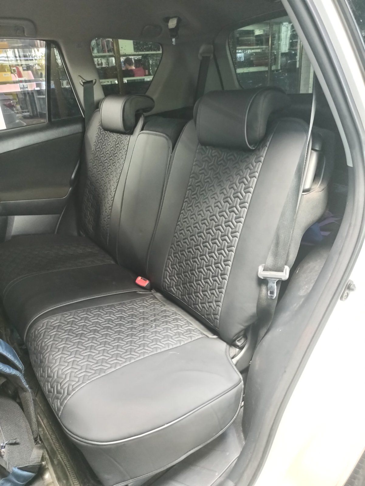 RAYMAX PREMIUM SEAT COVER (H- 2022CX- 12) (1)SET_(BLACK + BLACK)