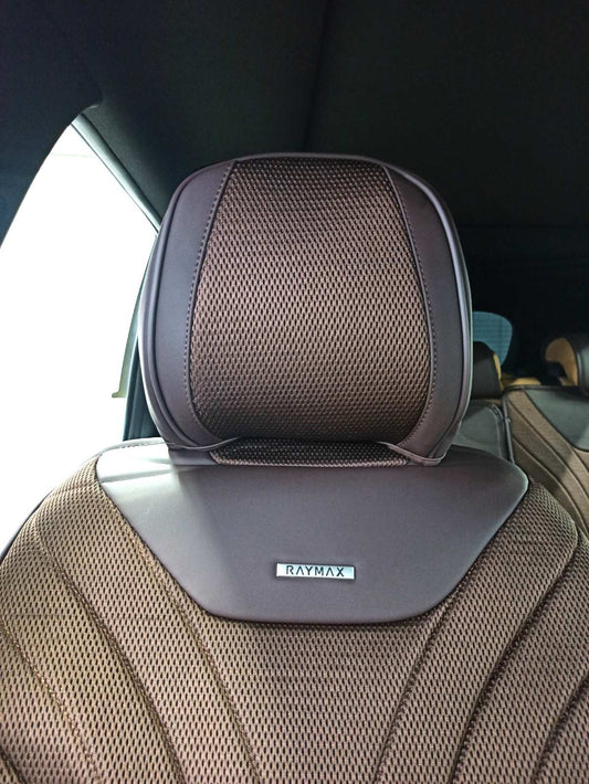 RAYMAX LUXURY SEAT COVER (H-23CX-11) (1) SET (COFFEE + COFFEE)