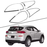 REAR LAMP COVER (1)SET=(4)PCS(CHROME) HYUNDAI TUCSON (2019 UP)
