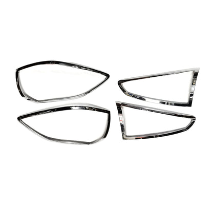 REAR LAMP COVER (1)SET=(4)PCS(CHROME) HYUNDAI TUCSON (19~20)