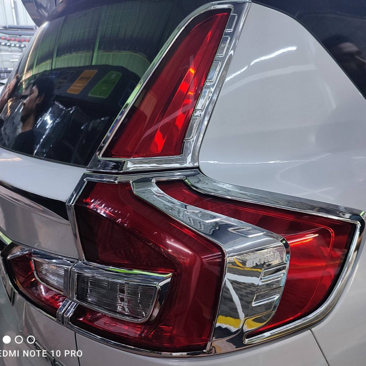 REAR LAMP COVER (1)SET=(6)PCS (CHROME) SUZUKI ERTIGA (19~20)