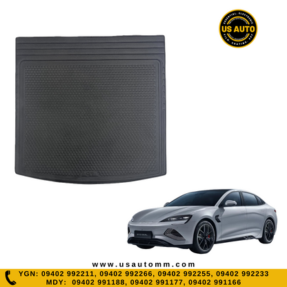 RUBBER TRUNK MAT (HIGH QUALITY) (BLACK) BYD SEAL EV