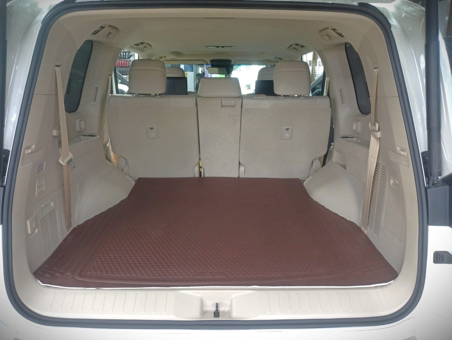 RUBBER UNI TRUNK MAT (HIGH QUALITY) (COFFEE)