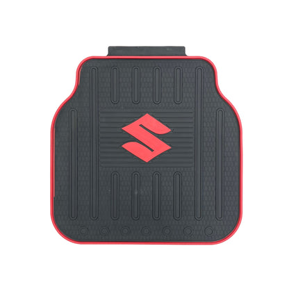 RUBBER LOGO FLOOR MAT (BLACK) SUZUKI UNI-2